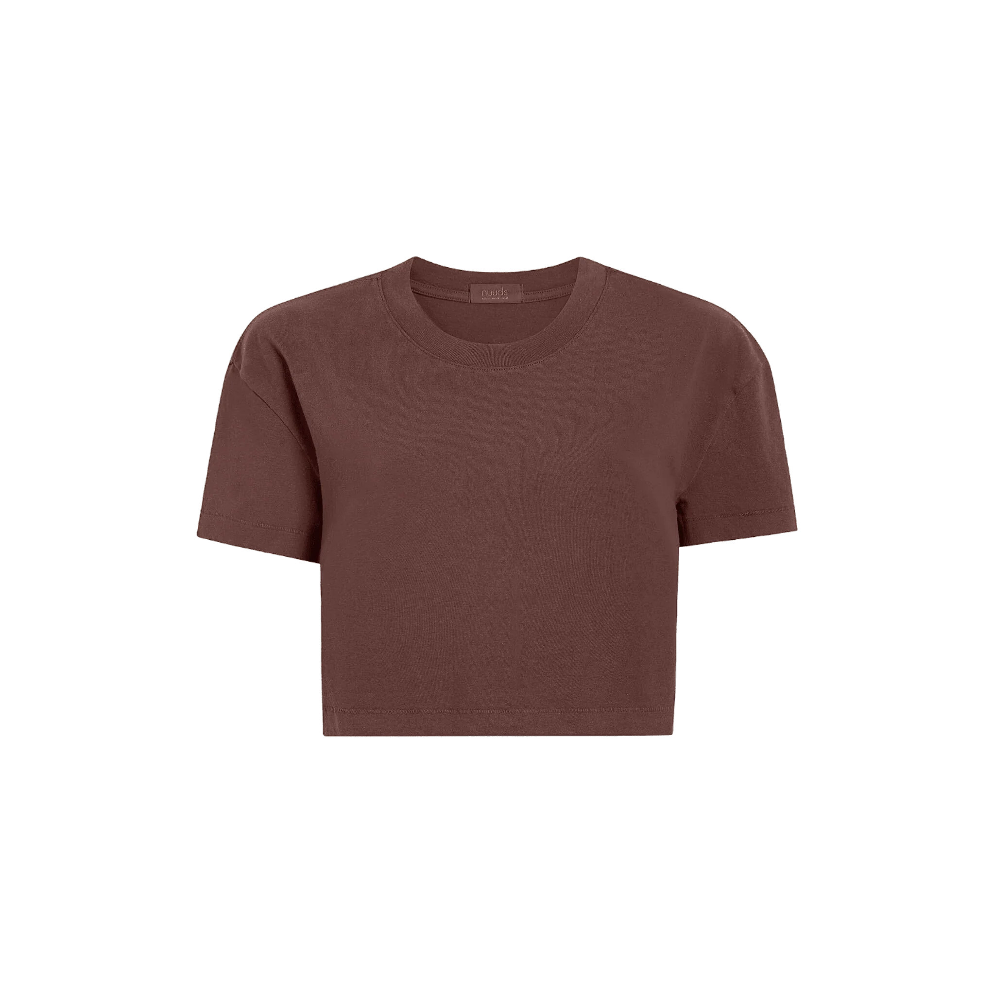 Cropped Tee | Coffee | Nuuds US