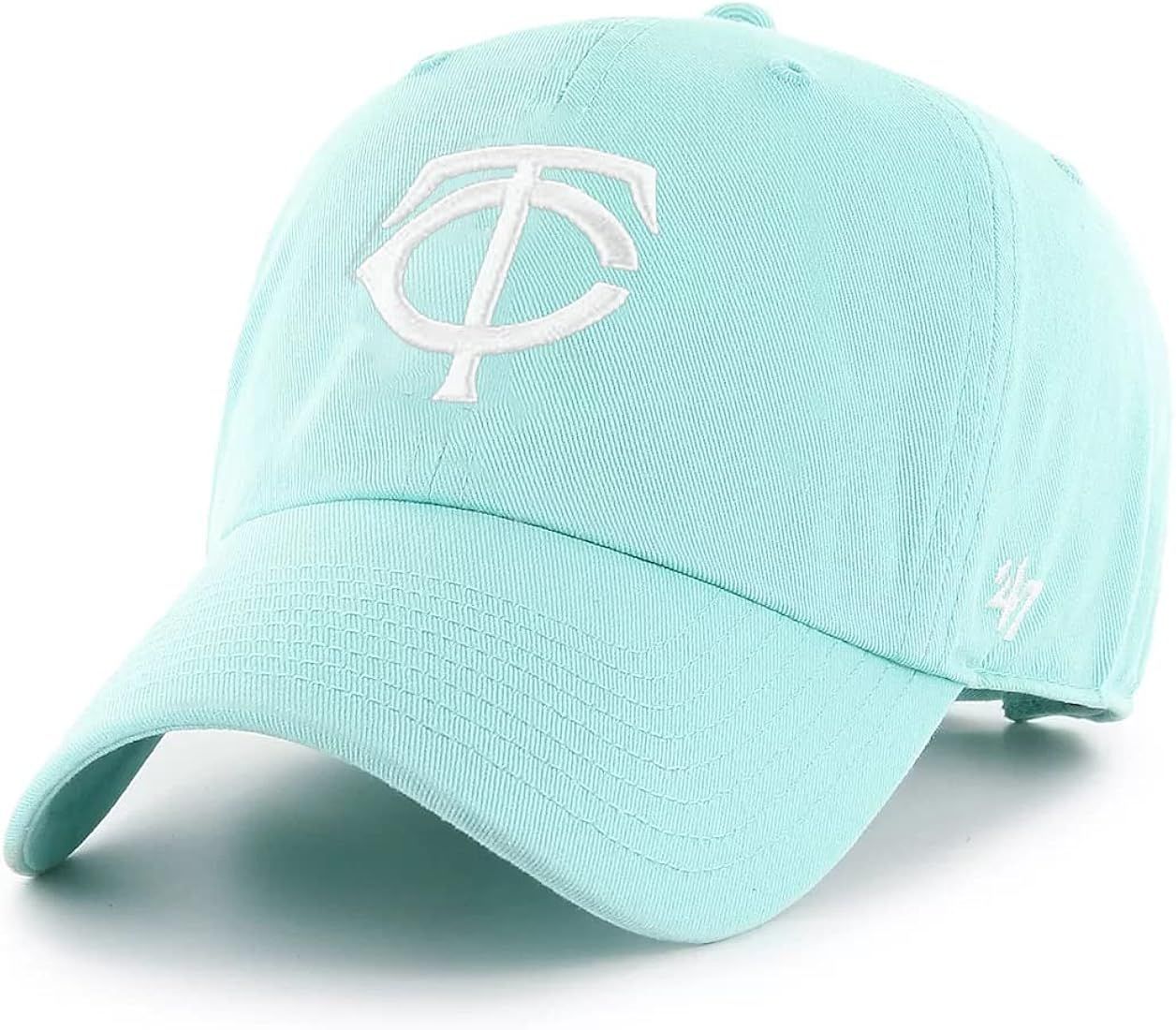 '47 MLB Tiffany Blue Ice Clean Up Adjustable Hat, Women's One Size Fits All | Amazon (US)