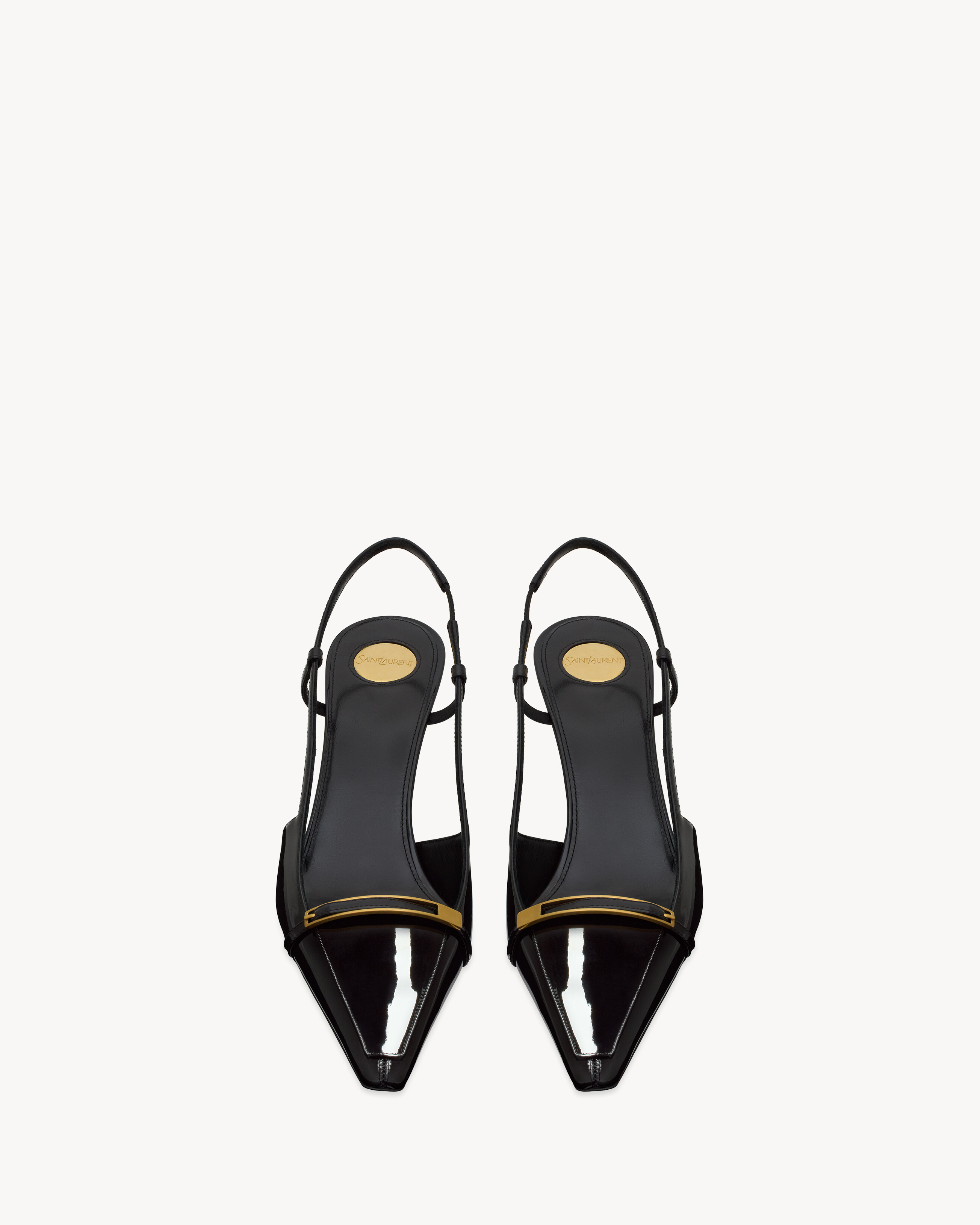 JACQUELINE slingback pumps in patent leather | Saint Laurent Inc. (Global)