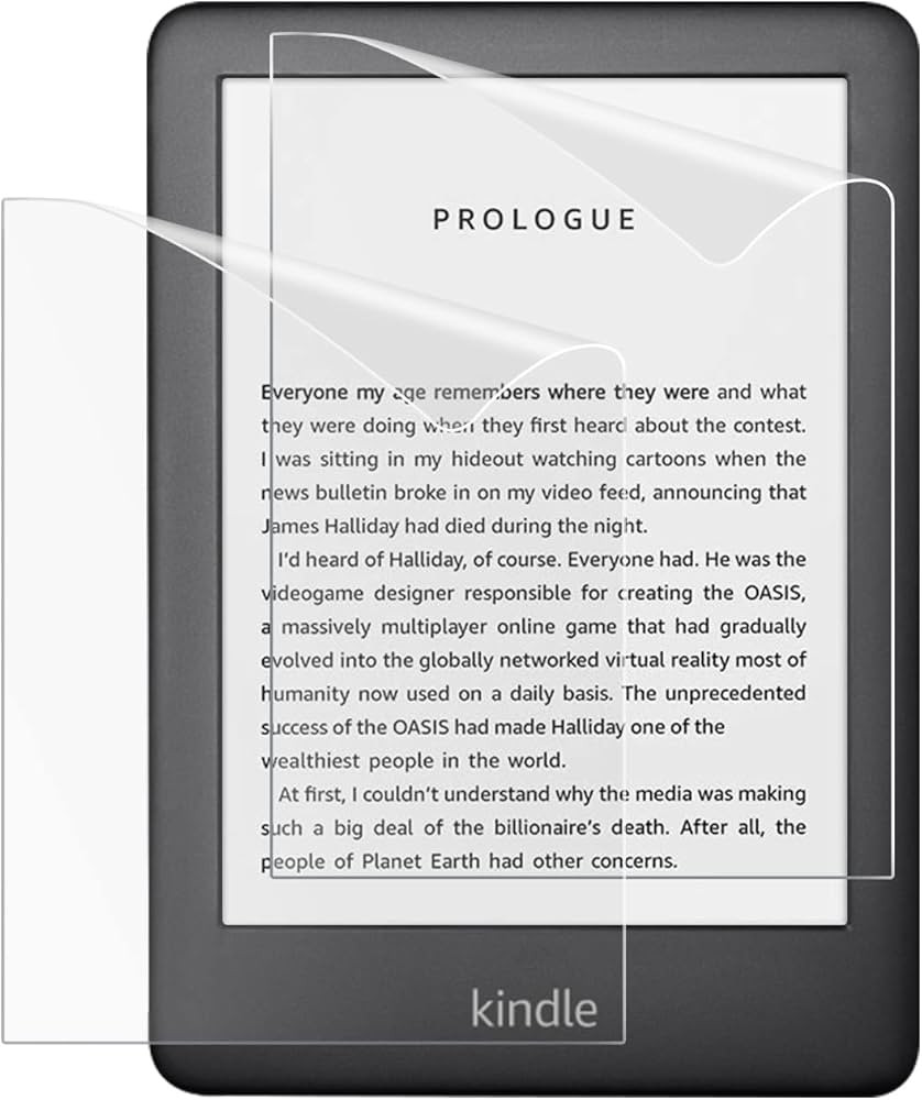 MoKo 2-Pack Anti-Glare Screen Protector for 6" All-New Kindle 11th Generation 2022/10th Generatio... | Amazon (US)
