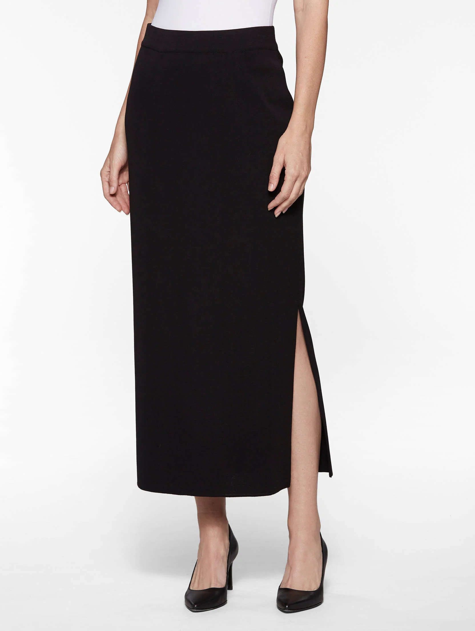 36" Straight Mylana Knit Skirt - True Fit | Misook