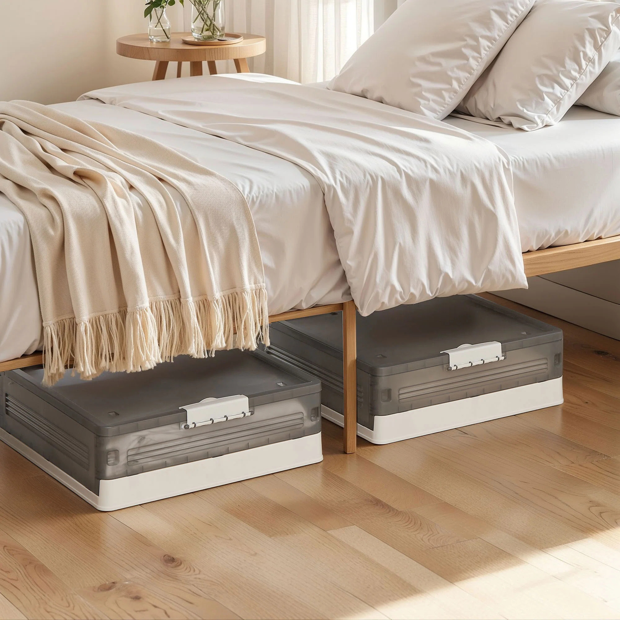 Rebrilliant Stackable Underbed Storage & Reviews | Wayfair | Wayfair North America