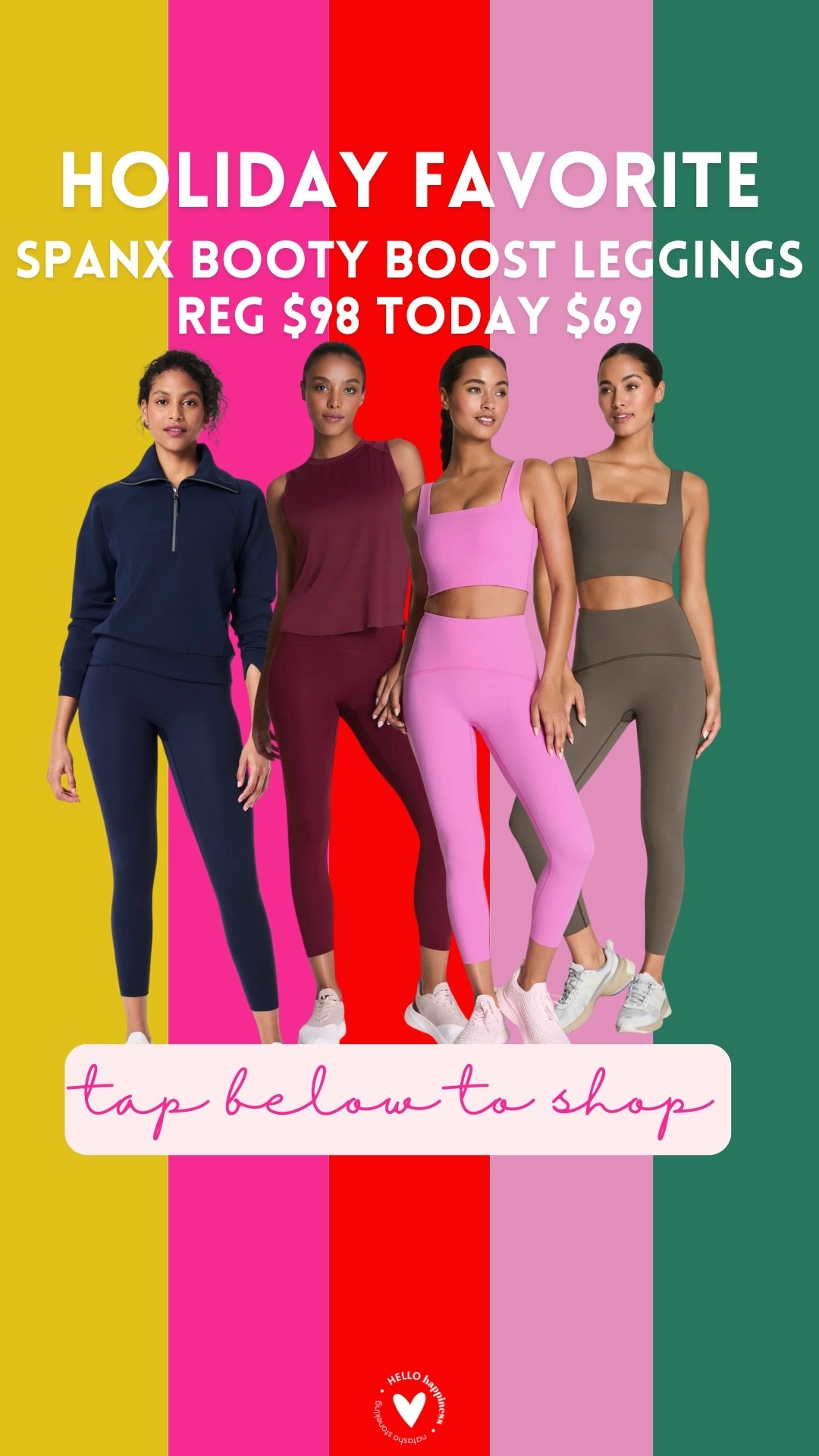 reg $98 today $69 • my go to compression leggings for working out! 

#LTKSaleAlert #LTKActive #LTKCyberWeek