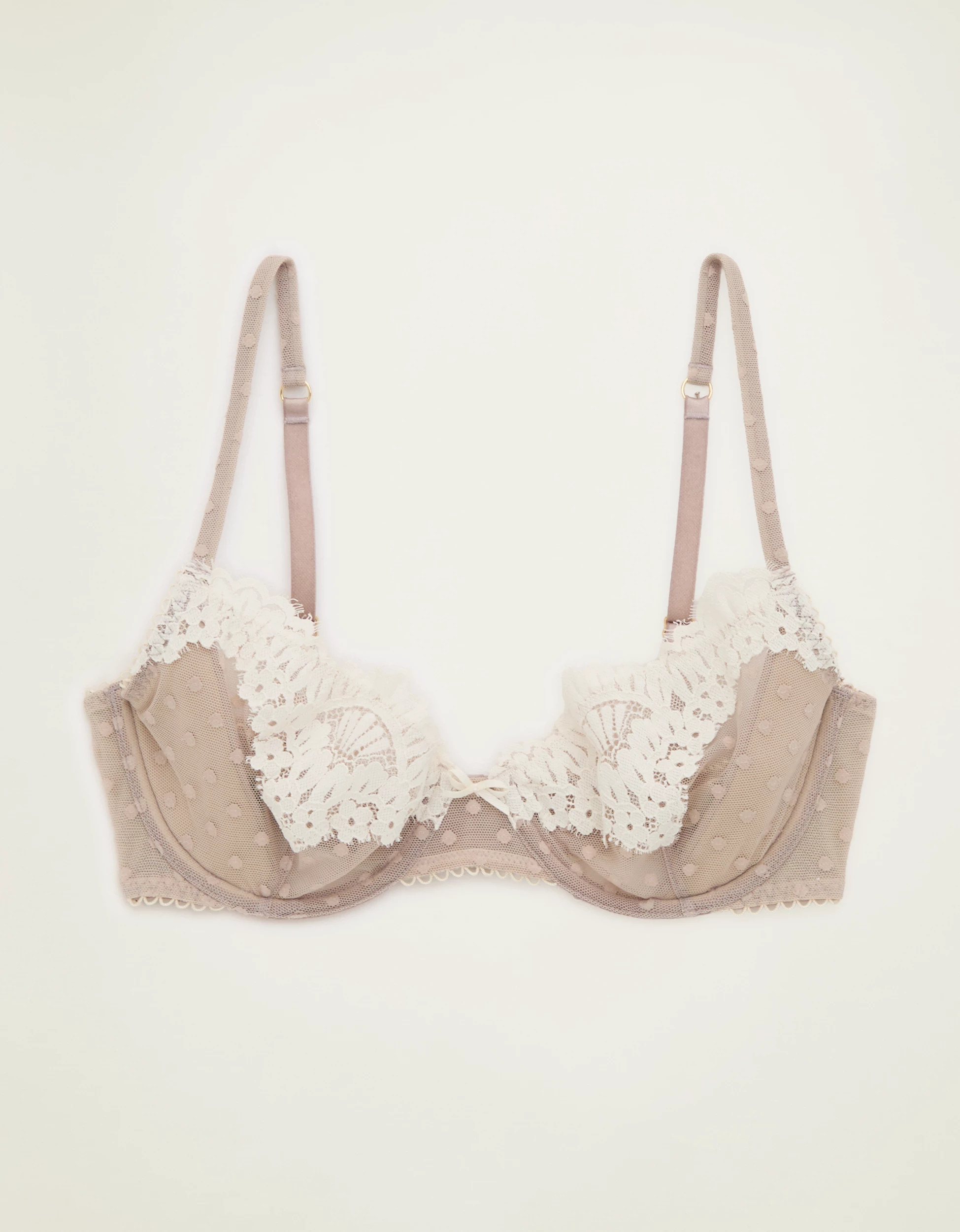 Show Off Sheer Happiness Lace Unlined Bra | Aerie