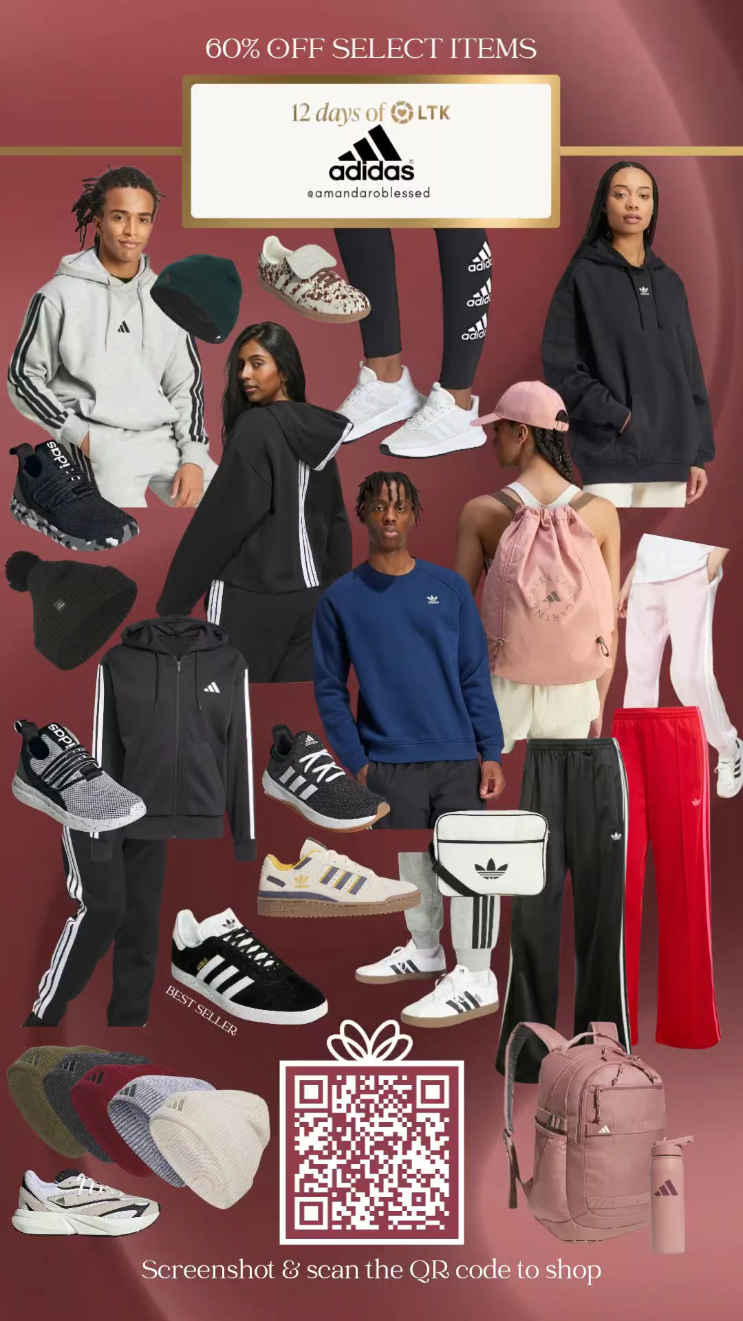 12 Days of LTK are here (12 days, 12 different sales, 12 ways to save 😍) - Today's sale is Adidas, 60% of select styles! Christmas is comimg and there's lots of stuff for the whole family 😍 So many great shoes, beanies, & clothes.. I couldn't link even close to all the things I like 😅 Happy Shopping Friend, check back tomorrow for Day 5 of LTK deals ♡ Remember get a price drop notification if you heart a post/save a product 😉 

✨️ P.S. if you follow, like, share, save, or shop my post (either here or @Coffee&Clearance).. thank you sooo much, I appreciate you! As always thanks sooo much for being here & shopping with me 🥹

| Adida's, mens gifts, gifts for men, gifts for boys, biy gifts, teen gifts, gifts for teens, gifts for him, gifts for bf, gifts for husband, gifts for boyfriend, toddler, boys, girls, gifts for toddlers, toddler christmas gifts, gifts for boys, gifts for girls, kids, kid shoes, kid boots, toddler boy, toddler girl, kids clothes, family christmas photos, christmas photo outfits, christmas gift, christmas gifts, christmas gift guide, christmas gift ideas, gifts for her, gift guide, gifts for wife, gifts for girlfriend, christmas gifts for, christmas gifts 2025, gift ideas, christmas 2025, gift exchange, white elephant, christmas decor, fall, fall decor, cyber week, cyber Monday, christmas shopping, amazon winter, outfits for winter, outfits for the cold, cozy, comfy, fall outfits, fall style, fall decor 2025, fall dresses, fall date, fall 2025, fall amazon, amazon fall, amazon fall fashion, fall boots, fall wedding |#LTKCyberWeek #LTKParties #LTKStyleTip #LTKSwim #LTKPets #LTKShoeCrush #LTKFamily #LTKItBag 

#LTKActive #LTKmorningroutine #LTKstorytime #LTKBeauty #LTKootd #LTKU #LTKmomlife #LTKPetite #LTKWedding #LTKMens #LTKTravel #LTKSeasonal #LTKfoodie #LTKGiftGuide #LTKFindsUnder50 #LTKdayinmylife #LTKBump #LTKWorkwear #LTKOver40 #LTKgrwm #LTKTall #LTKvlog #LTKselfcare #LTKPlusSize #LTKFindsUnder100 #LTKHome #LTKHoliday #LTKSaleAlert #LTKBaby #LTKfitnessgoals #LTKKids #LTKMidsize