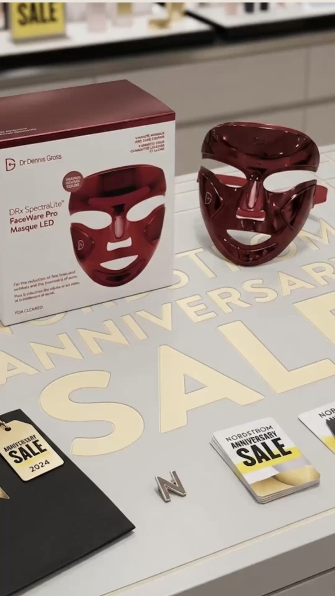 NORDSTROM ANNIVERSARY: 🚨 over $100 OFF THE VIRAL LED MASK! 
The Dr. Dennis Gross DRx SpectraLite FaceWare Pro is officially on major sale for the Nordstrom Anniversary Sale! 🙌✨
Why I Love:
 -Targets fine lines & boosts collagen (Red Light)
 -Zaps acne-causing bacteria (Blue Light)
 -Professional results in just 3 minutes a day! #NordstromAnniversarySale #NSale #NordstromSale #DrDennisGross #RedLightTherapy #LEDLightMask #Skincare

#LTKSaleAlert #LTKOver40 #LTKBeauty