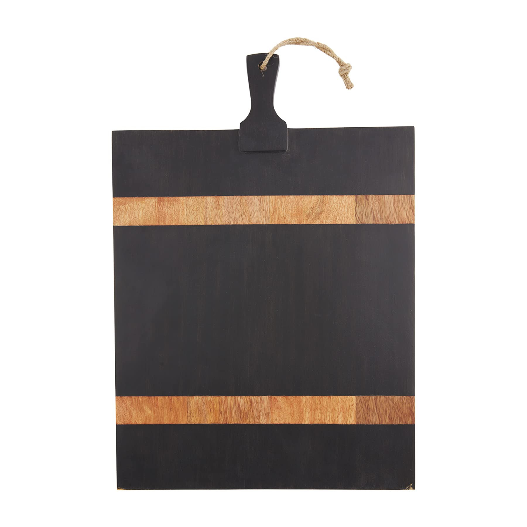 Mud Pie Wooden Square Board, Black, 23 1/4" x 16 3/4" | Amazon (US)