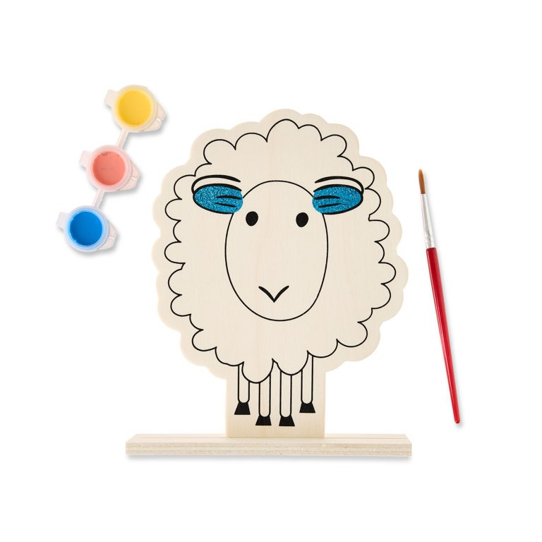 Easter Paint Your Own Wood Sheep Standee, by Way To Celebrate | Walmart (US)