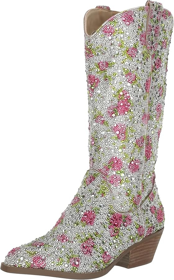 Betsey Johnson Women's Dalas Western Boot | Amazon (US)