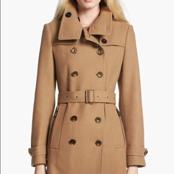 NWT Authentic Burberry London Camel Daylesmoore Women Wool Coat US 2 $1150 | eBay | eBay US