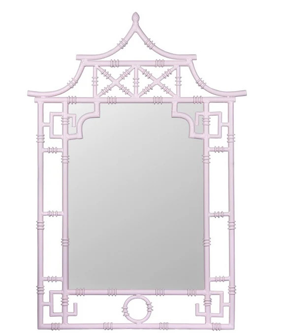 Pink Pagoda Mirror | The Enchanted Home