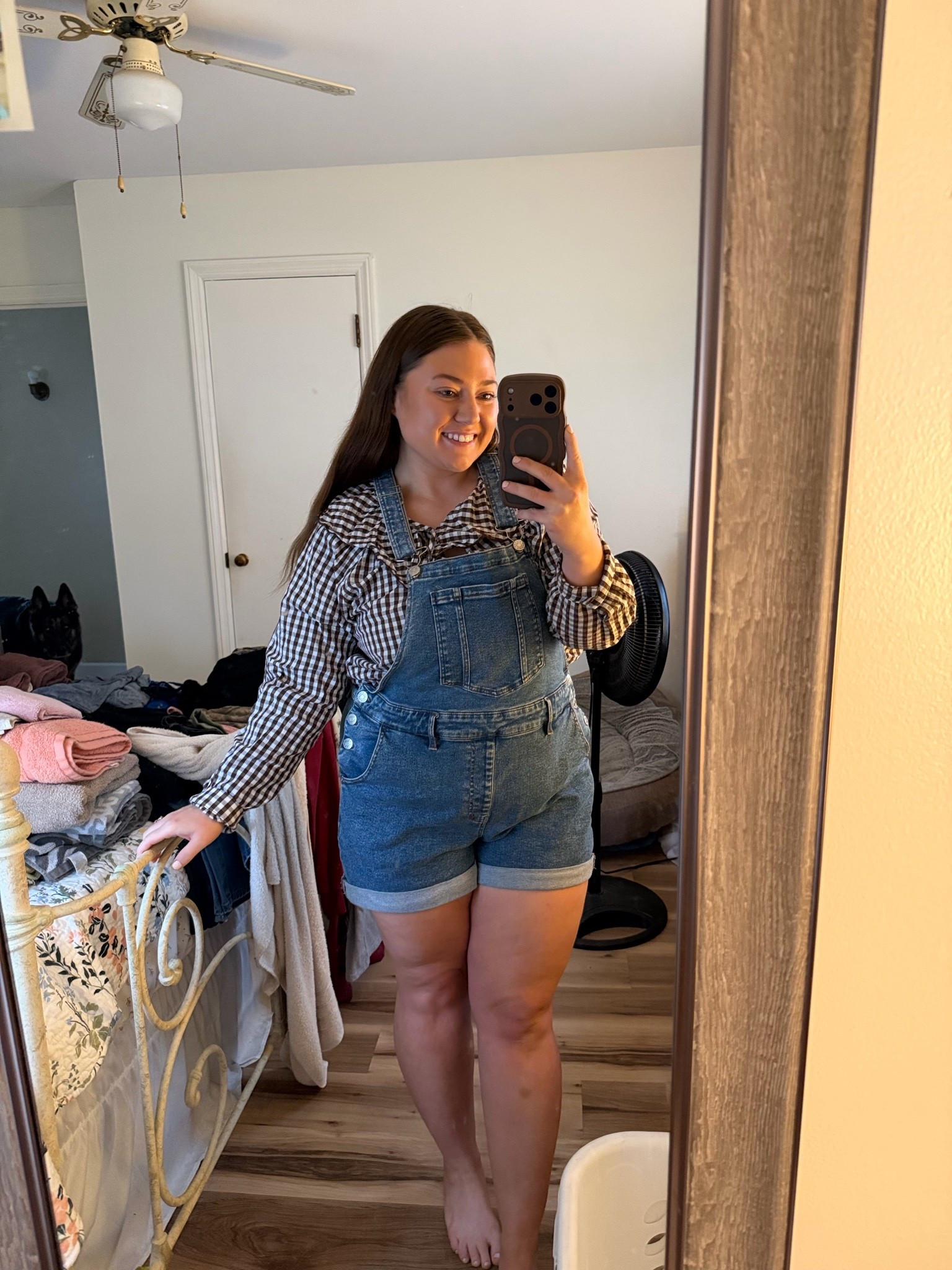I will be continuing to wear brown gingham even in the summer. 😅