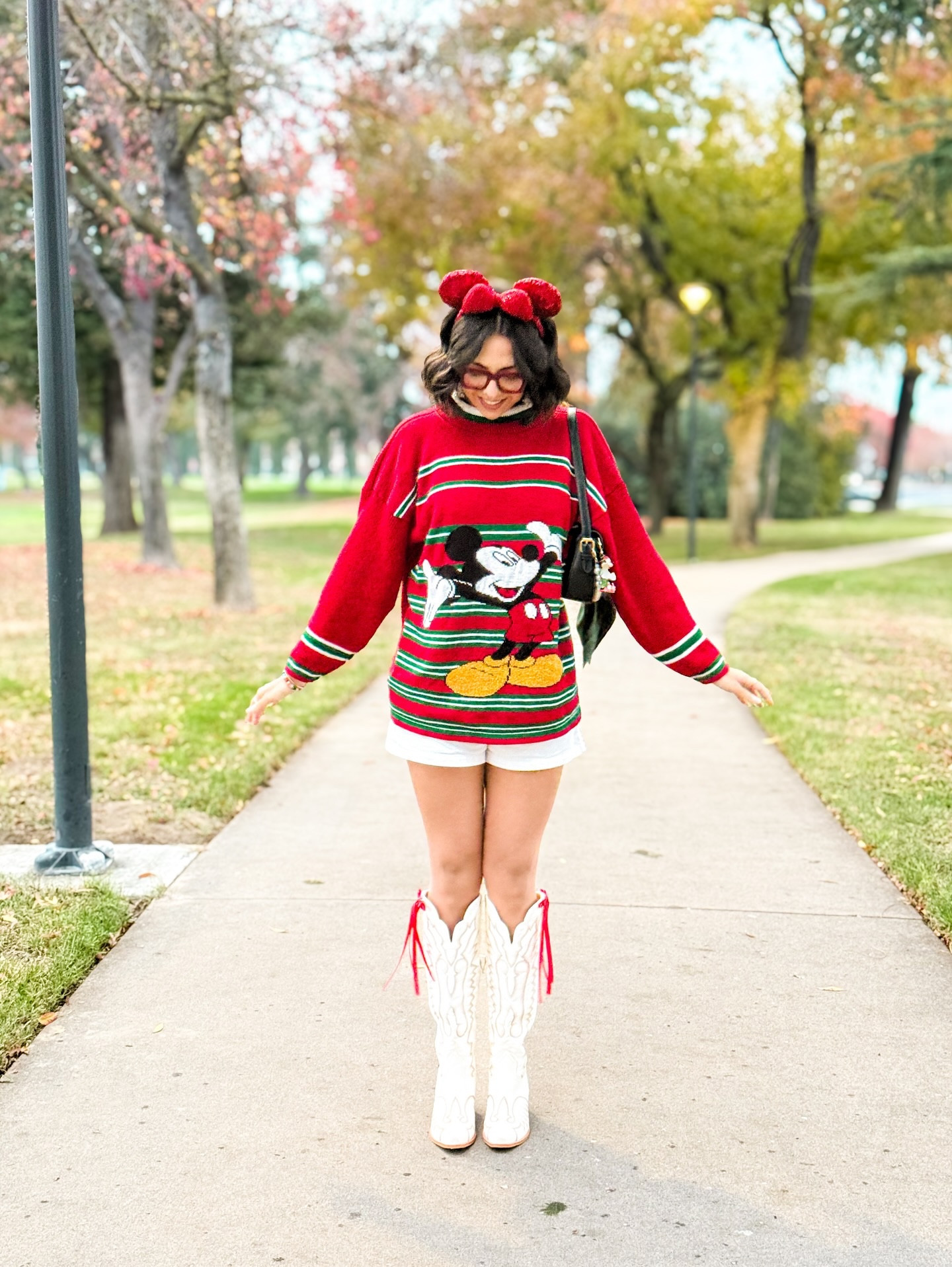 ✨ Winter whites + a dash of Christmas magic ✨

You already know I love a good boot… and these @modatopeshoes beauties might just be my new holiday obsession 🤍

Festive sweater, cozy vibes, and boots made for strolling through the season!

#disneystyle #disneychristmas #disneylandchristmas #disneyland #christmas

#LTKSeasonal #LTKootd #LTKHoliday