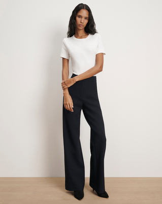 Veronica Beard Tonelli Pant Navy | Veronica Beard