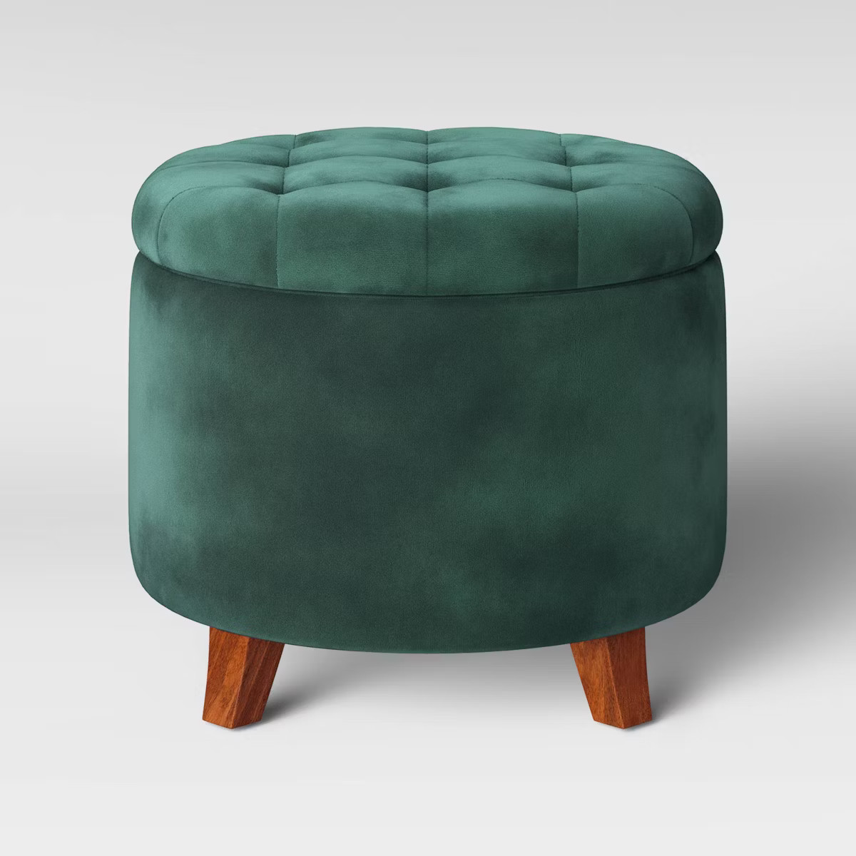 Tufted Round Storage Ottoman - Threshold™ | Target