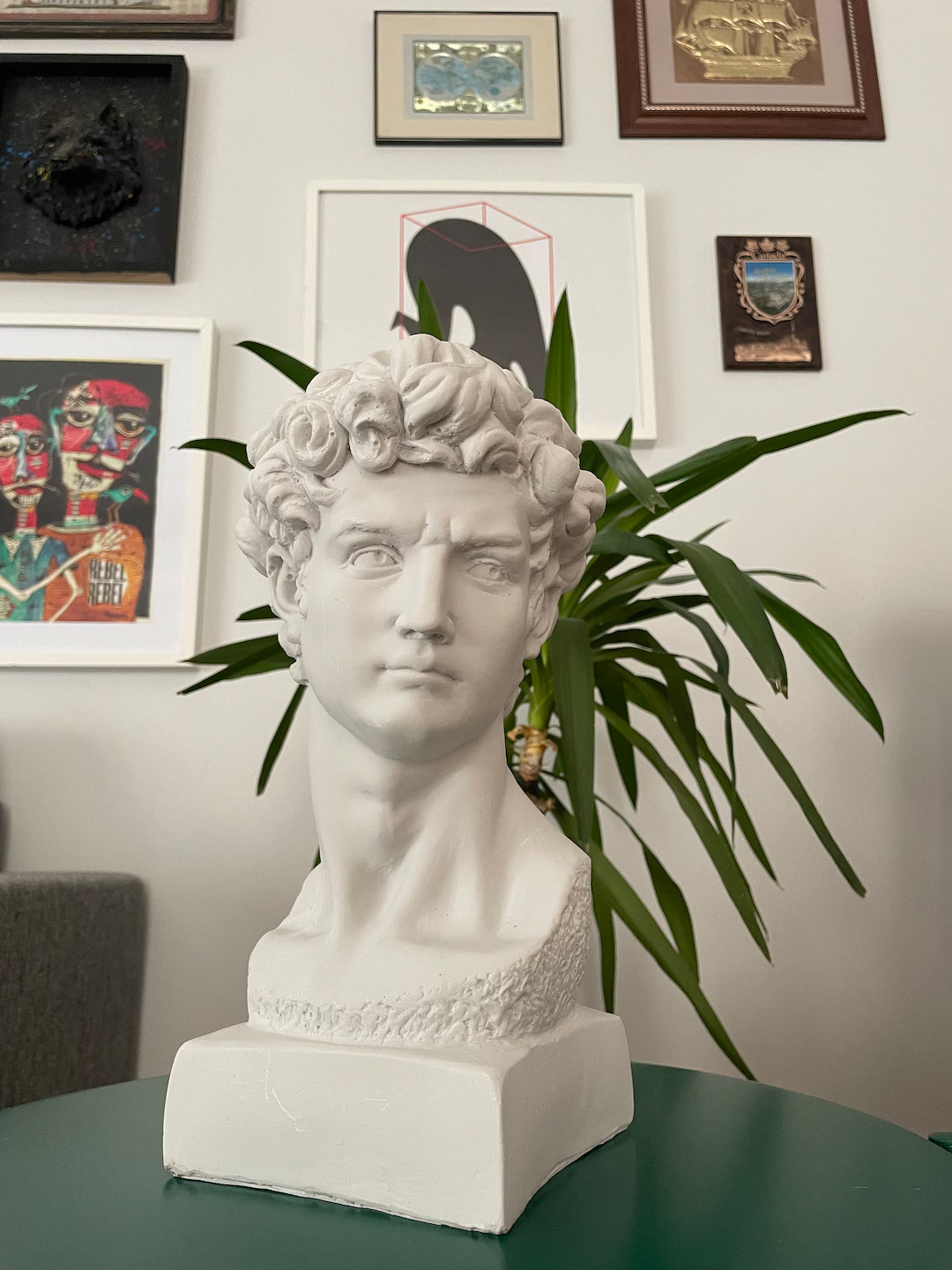 13.3 Inch David Statue Renaissance Sculpture Michelangelo's David Stone Form David Statue - Etsy | Etsy (US)