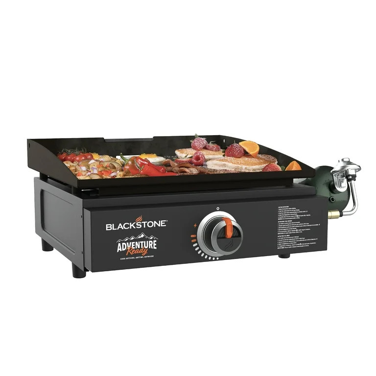 Blackstone Adventure Ready Single Burner 17" Tabletop Propane Griddle | Walmart (US)