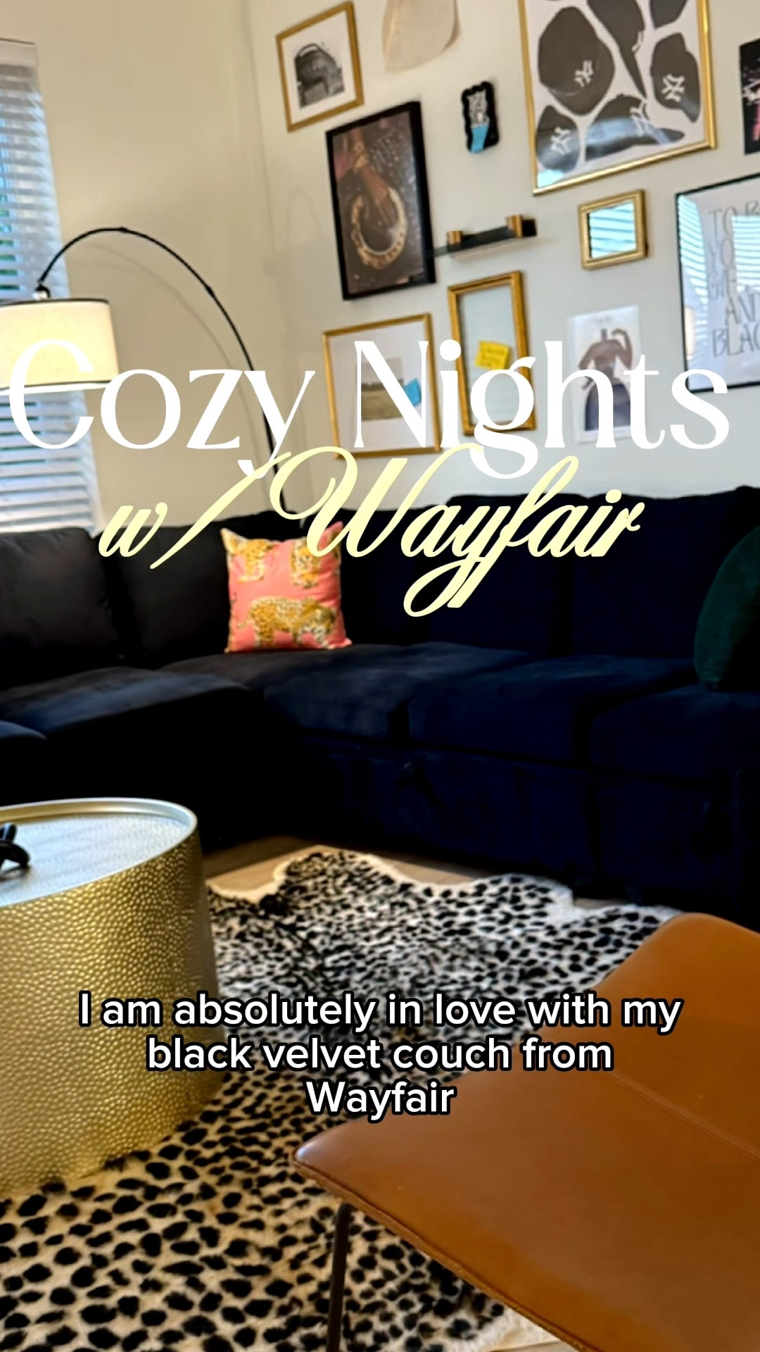 My cozy corner is my sanctuary! 🕯️ I’ve been obsessed with this black velvet couch since I bought it! it’s so soft and perfect for nights in. Paired with my favorite leather accent chair a good candle and warm lighting, it’s giving effortless luxury comfort. Whether I’m working late or winding down, this space feels like a dream. All products linked for anyone looking to refresh their living room setup! ✨




#WayfairHome #WayfairFinds #WestElmStyle #CozyLivingRoom #LivingRoomInspo #HomeDecorFinds #VelvetCouch #LeatherChair #CozyHomeVibes #FurnitureFaves #HomeAesthetic #LTKHome #TikTokMadeMeBuyIt #InteriorDesignInspo #ModernHomeDecor #HomeStyleEdit

#LTKHome