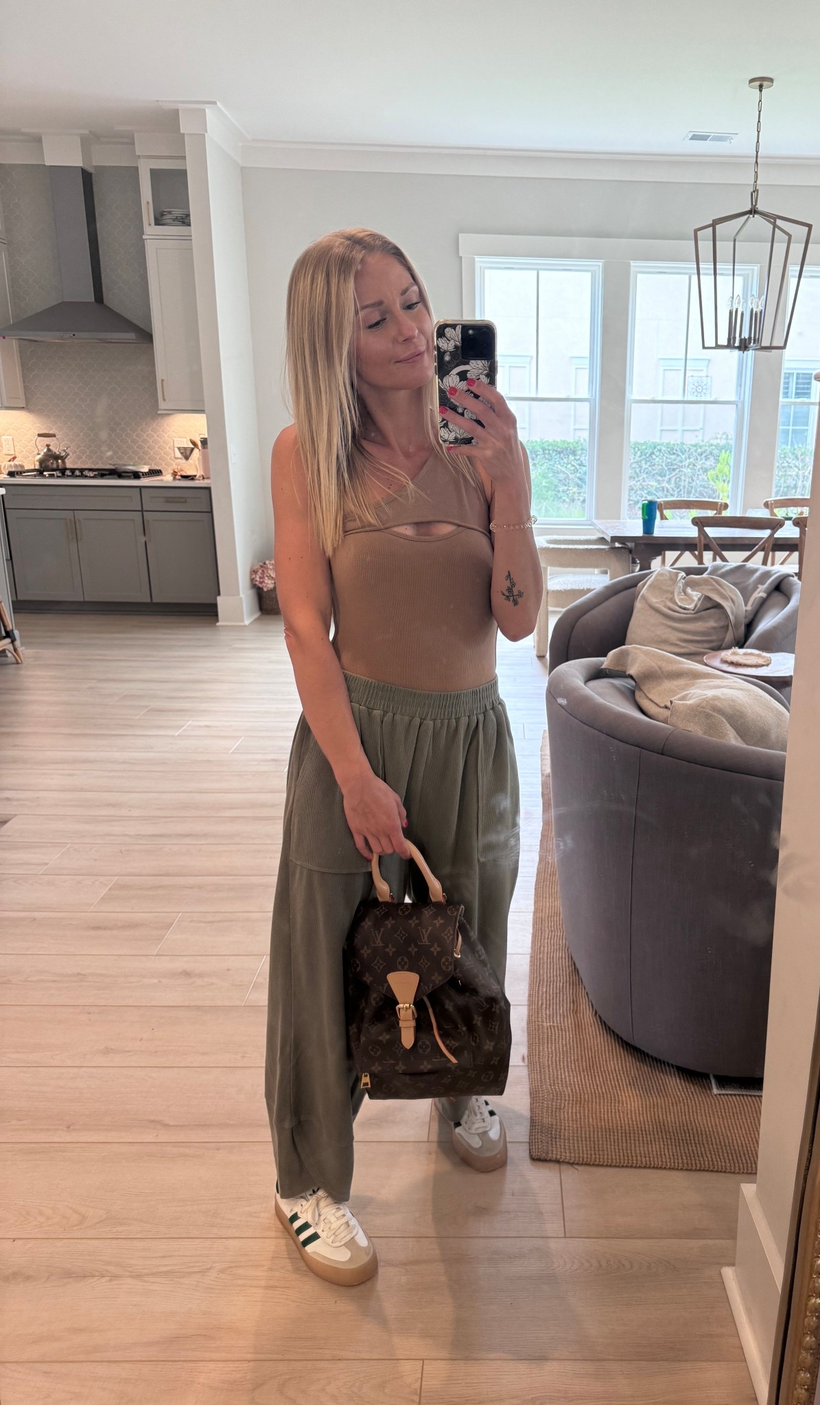 XS in top and bottom. One shoulder body suit, revolve, free people 

#LTKFindsUnder50 #LTKFindsUnder100