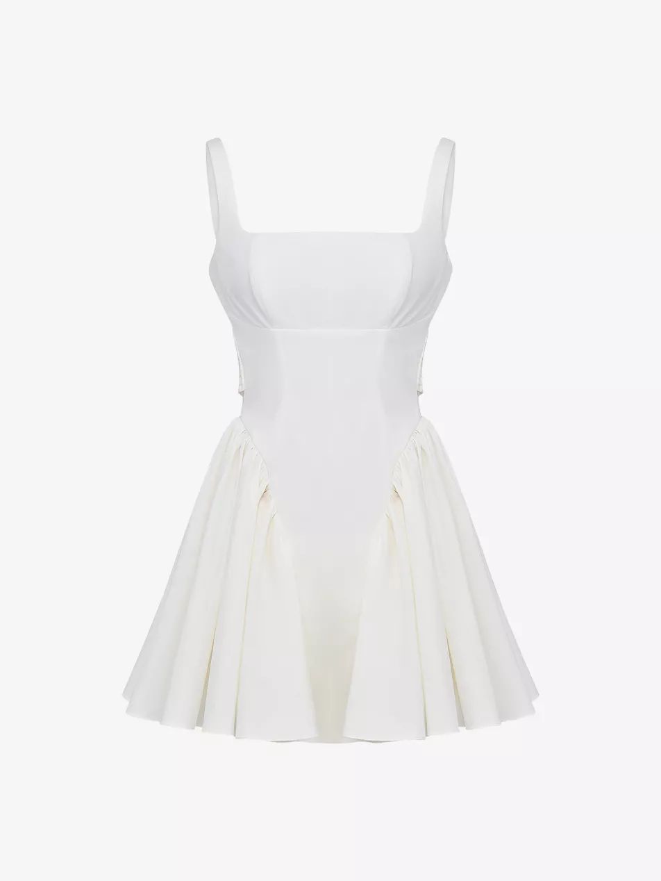 Florianne corseted cotton-blend mini dress | Selfridges