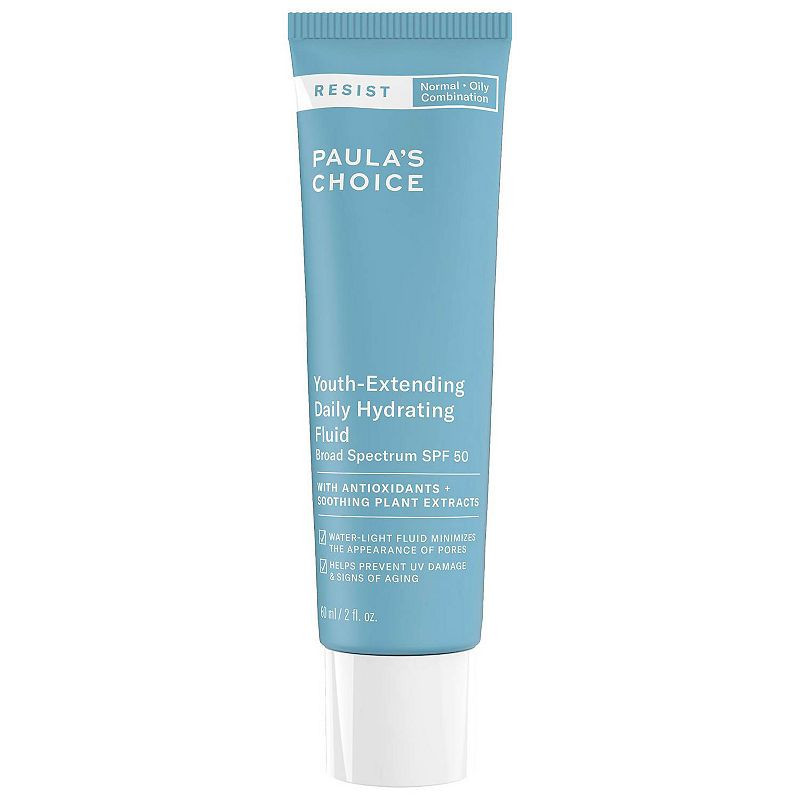 Paula's Choice Mini RESIST Youth-Extending Daily Hydrating Fluid SPF 50, Size: 2Oz, None | Kohl's