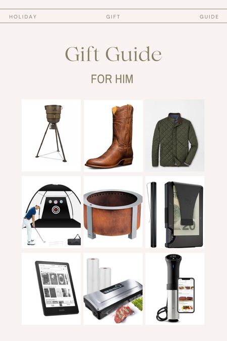 Gifts ideas for the men in your life! 

#LTKGiftGuide #LTKmens #LTKHoliday