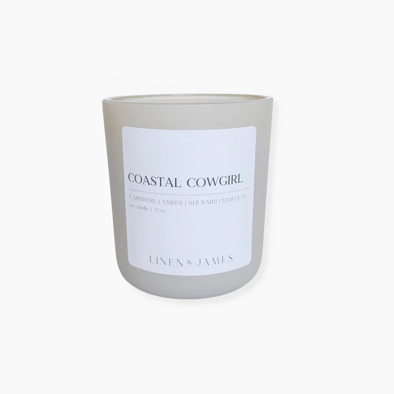Coastal Cowgirl | Natural Woodwick Candle | Linen & James