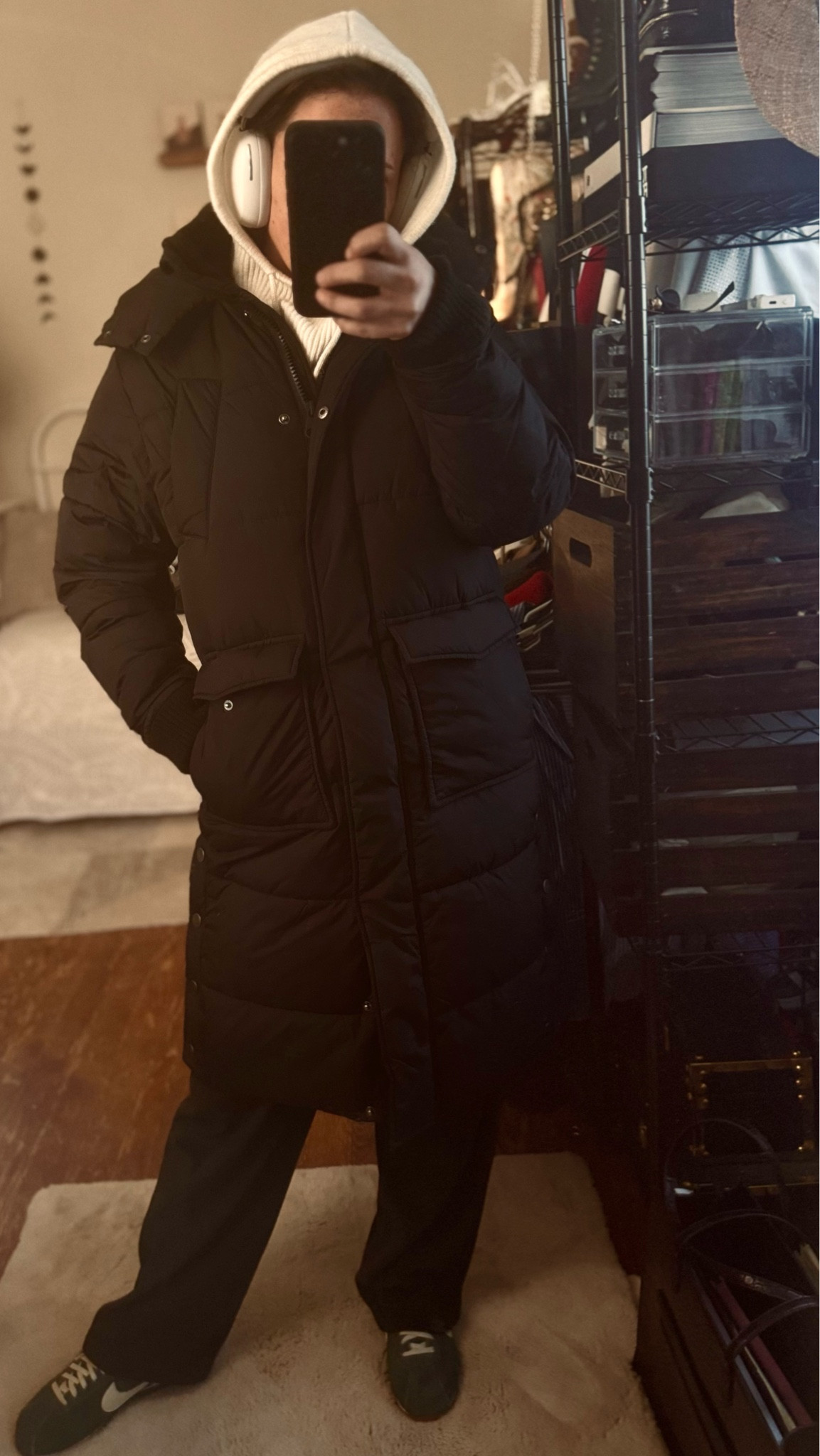 Freezing again in the south! Never thought this jacket would get this much use! #puffer #pufferjacket #balaclava 

#LTKSeasonal #LTKSaleAlert #LTKStyleTip