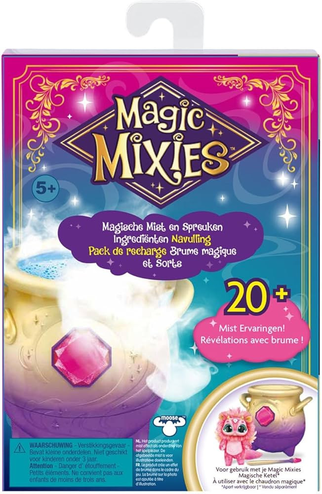 Magic Mixies - Magical Mist and Spells Refill Pack for Magic Cauldron, Multicolor | Amazon (CA)