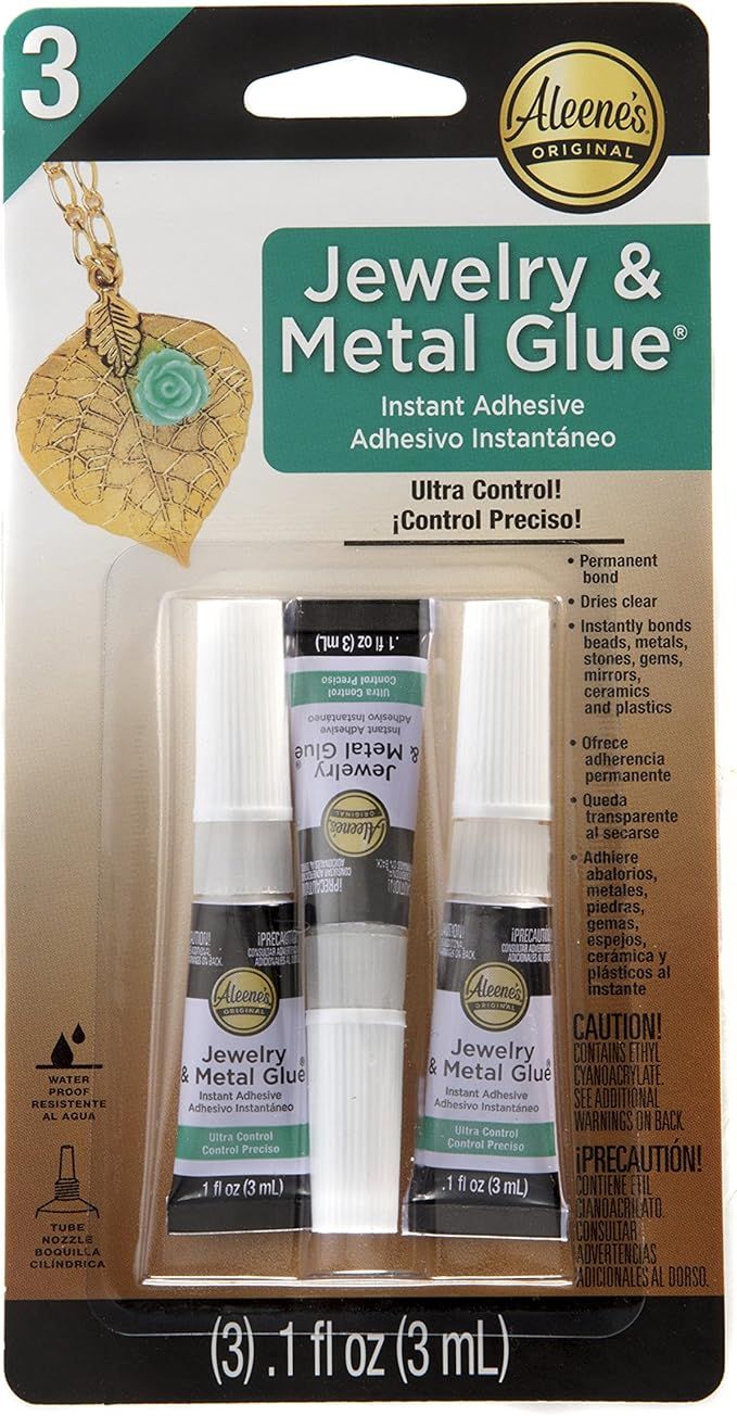 Aleene's 94830 Jewelry & Metal Glue 3/Pkg.1oz | Amazon (US)