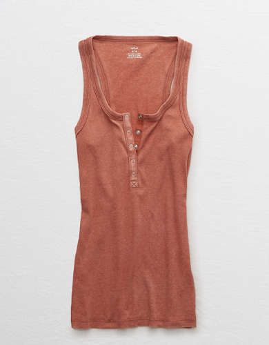 Aerie Gamechanger Henley Tank | American Eagle Outfitters (US & CA)