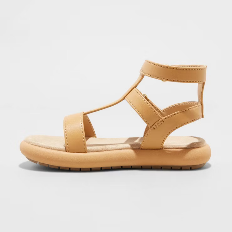 Toddler Girls' Lennie Footbed Sandals - Cat & Jack™ | Target