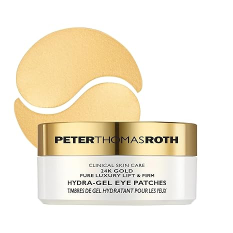 Peter Thomas Roth | 24K Gold Pure Luxury Lift & Firm Hydra-Gel Eye Patches | Anti-Aging Under-Eye... | Amazon (US)