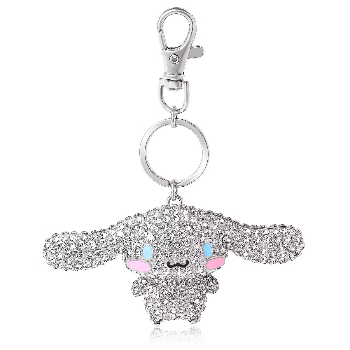 Hello Kitty Cinnamoroll Crystal-Embellished Keychain Travel Bag Charm | Target