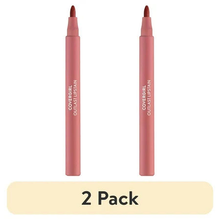 (2 pack) COVERGIRL Outlast Lipstain 10 Sugey Girl Pink 0.05 fl oz | Walmart (US)