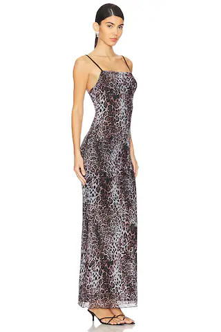 Molly Maxi Dress in Leopard | Superdown