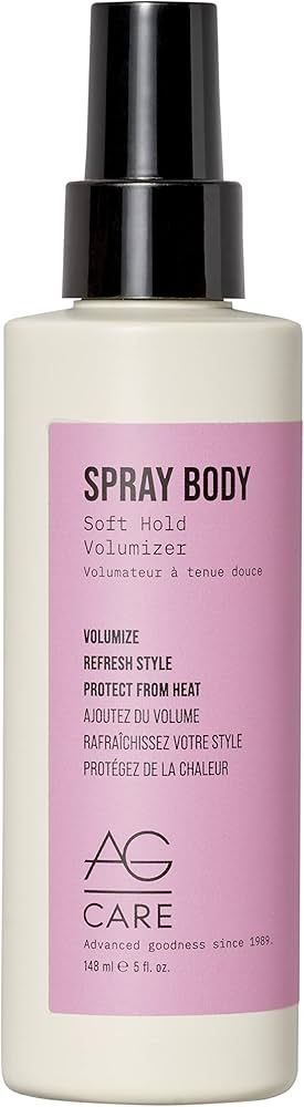 AG Care Spray Body Soft-Hold Volumizer, 5 Fl Oz | Amazon (US)