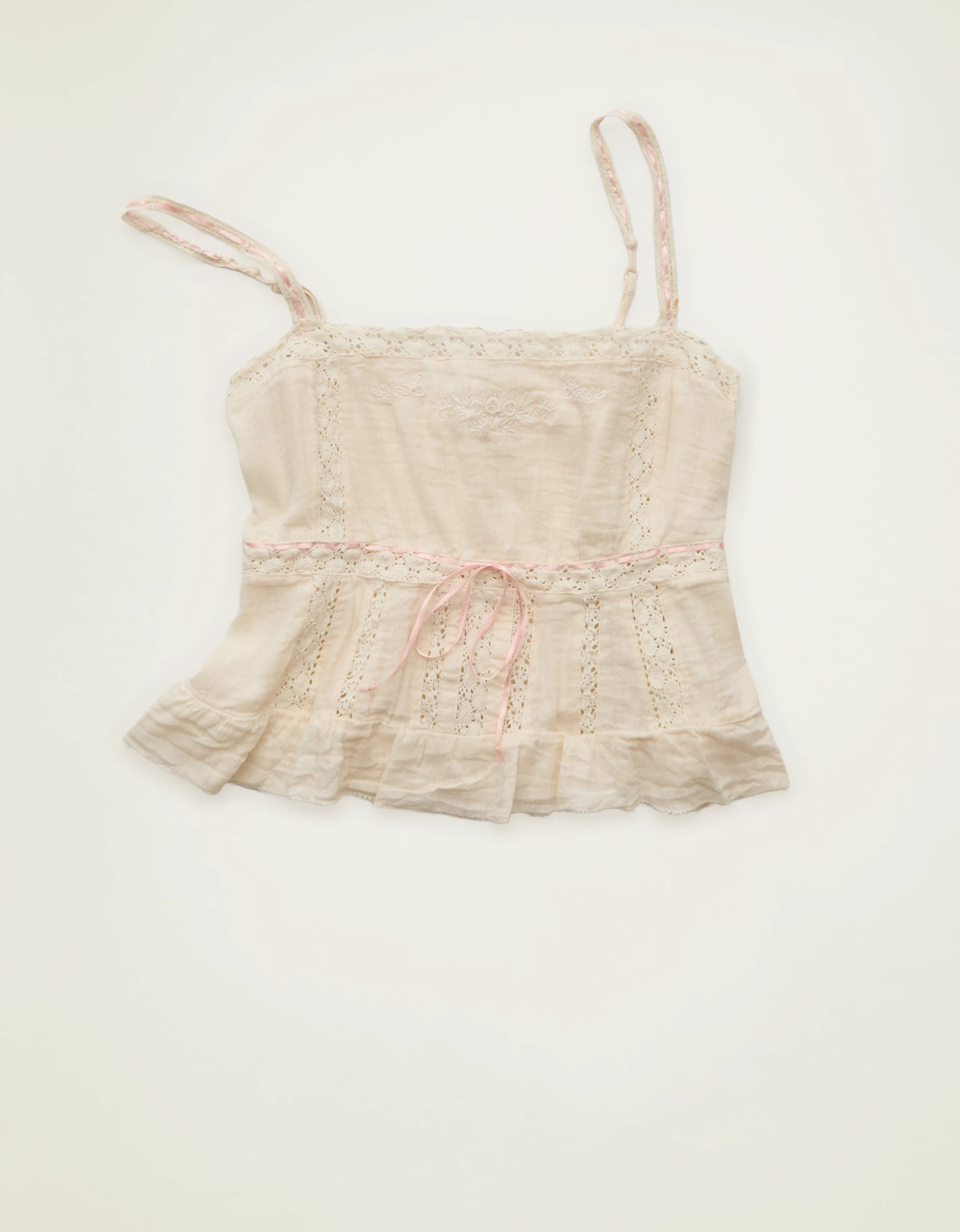 AE Lace-Trim Cami | American Eagle Outfitters (US & CA)