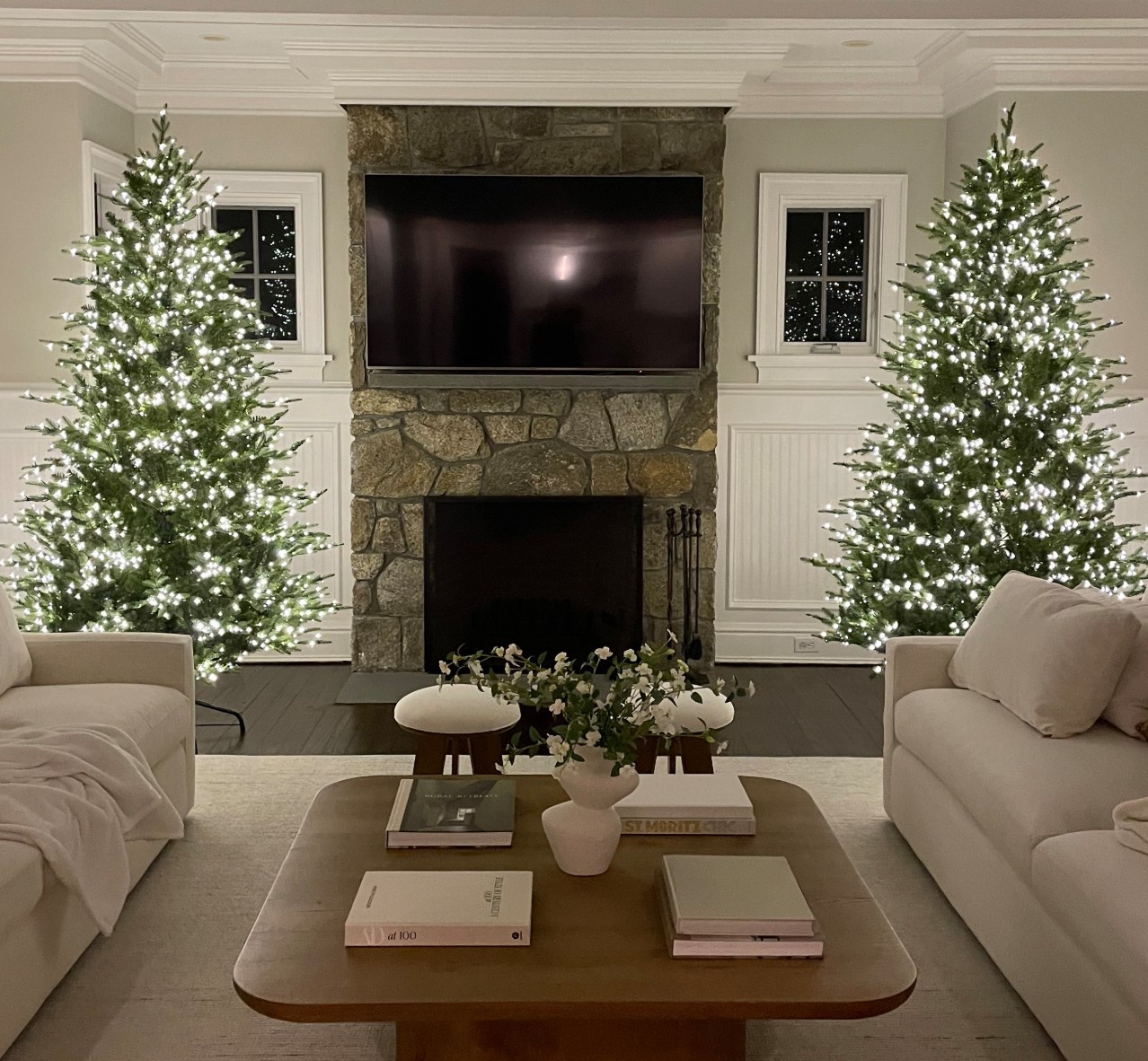 The viral home depot grand duchess trees! I have two 7.5 ft full 🌲