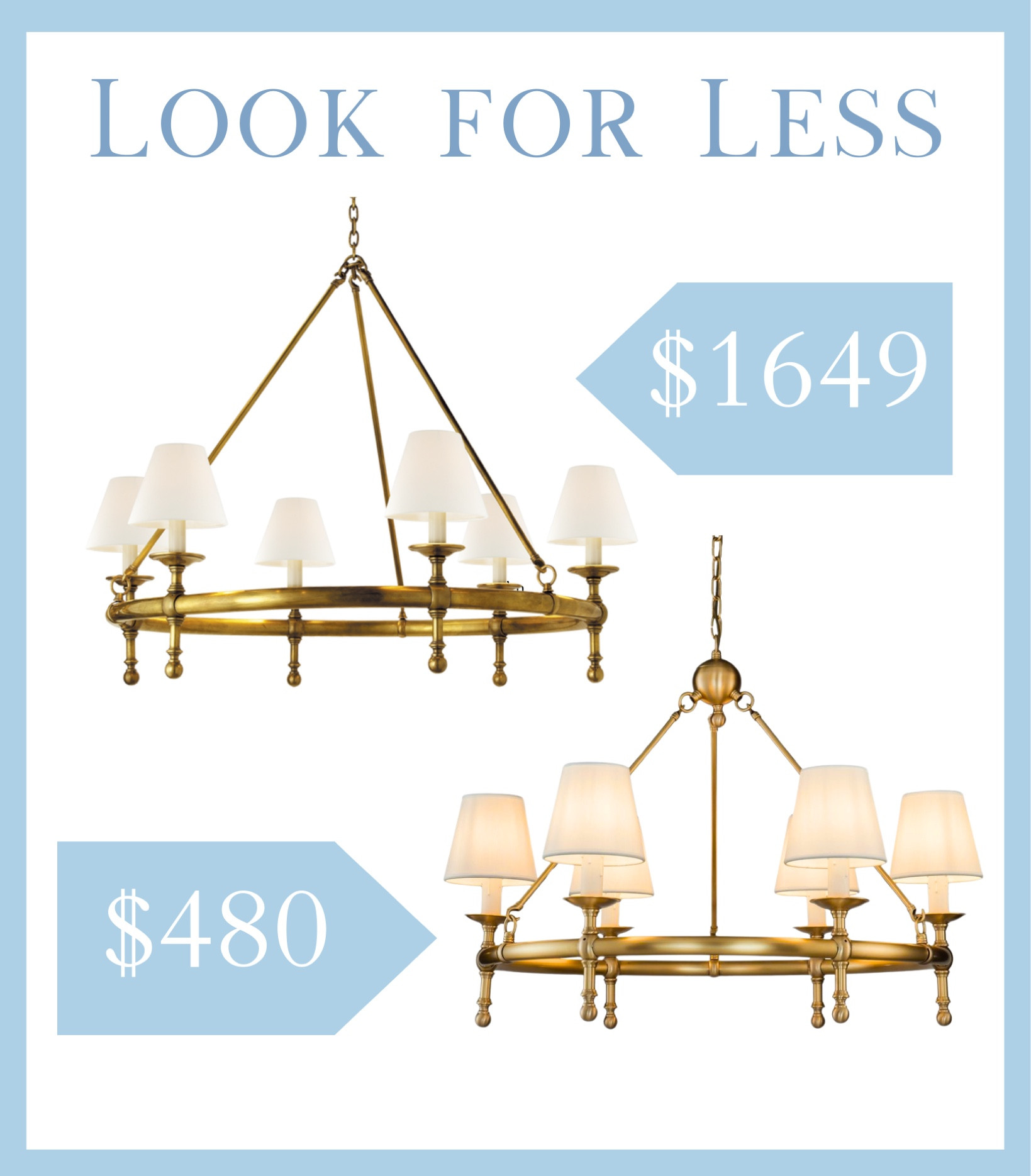 New visual comfort chandelier look alike under $500!

Home Decor, Dupe, Look for Less


#LTKHome