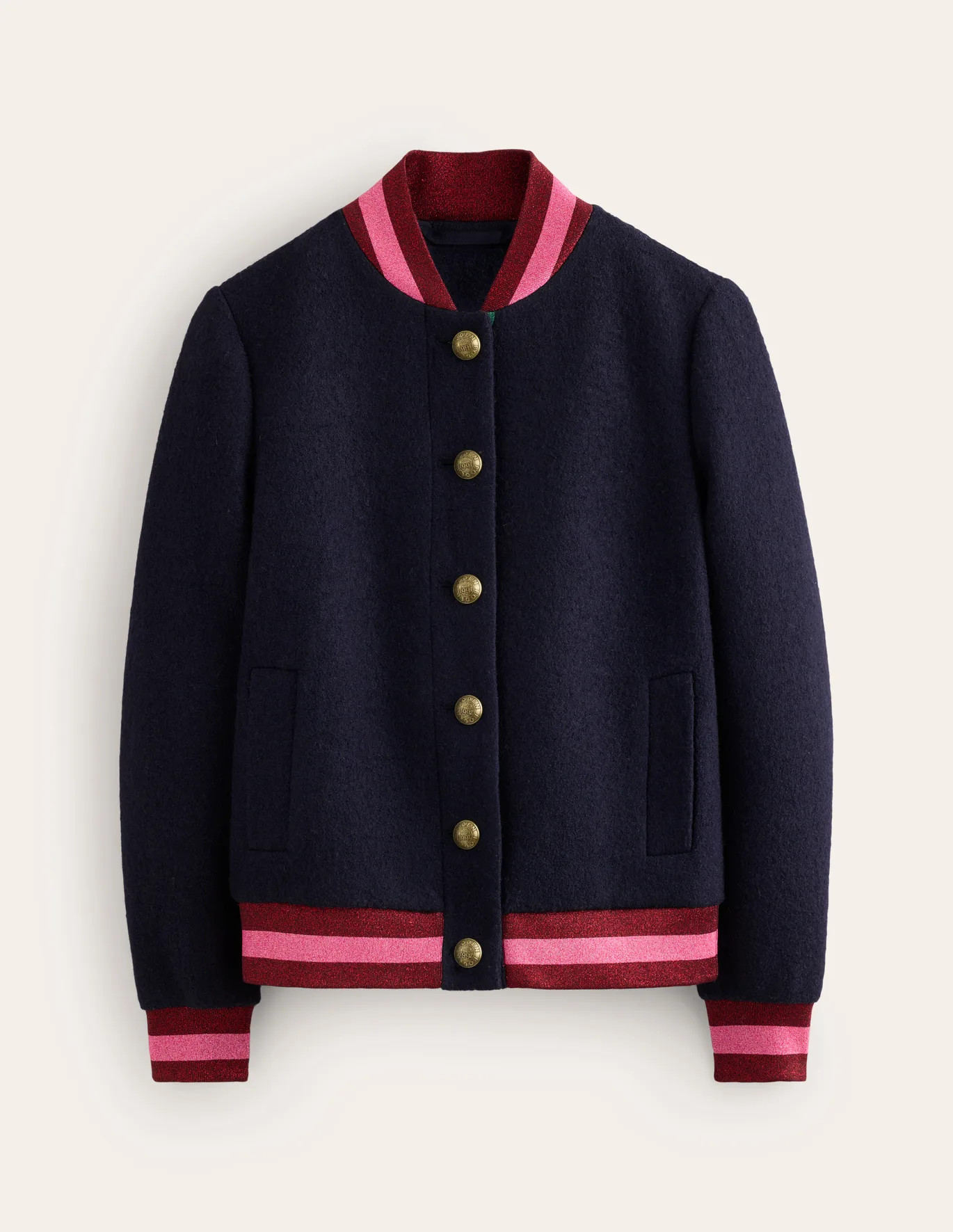 Boiled Wool Bomber | Boden (US)
