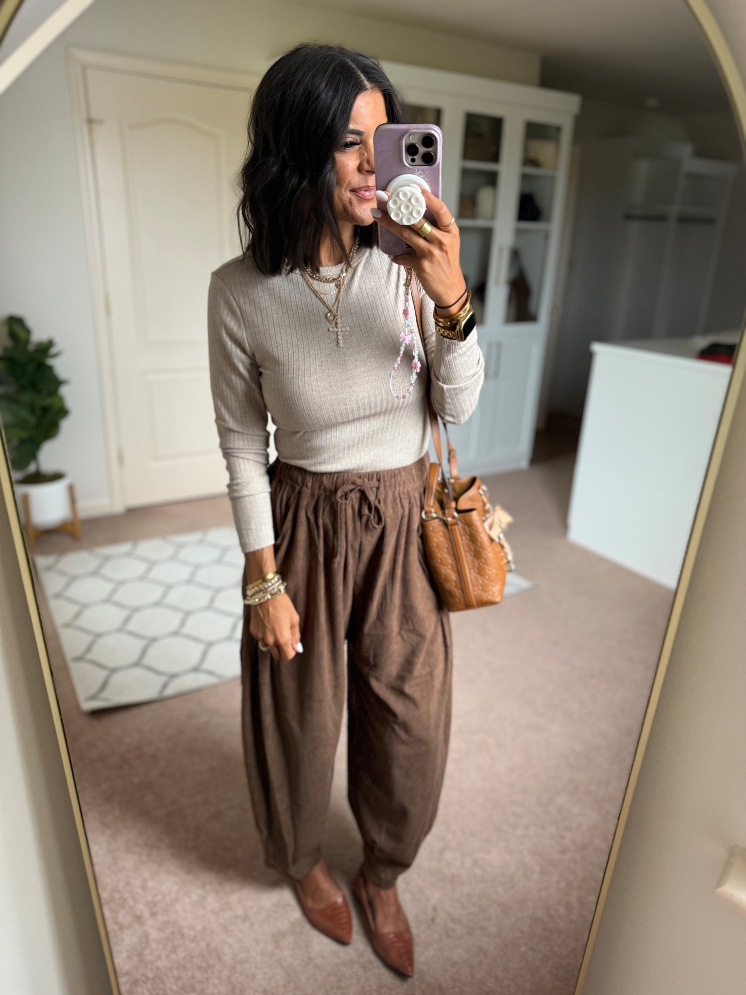 Size small in long sleeve top and pants

#LTKSeasonal #LTKFindsUnder100