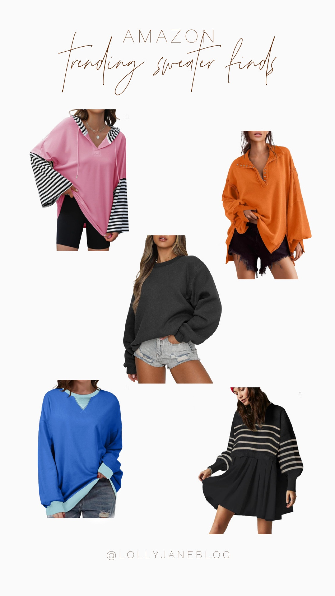 Amazon trending sweater finds! 💕

Cozy up in style this season with these trending Amazon sweater finds! Whether you're loving stripes, classic black, vibrant orange, or cool blue, we’ve got the perfect sweater to elevate your fall wardrobe. These soft, on-trend designs are flying off the shelves, so don’t wait! Grab yours now and stay comfy and cute all season long.🖤 #SweaterWeather #AmazonFinds #CozyVibes #FallFashion #TrendingNow

#LTKHoliday #LTKStyleTip #LTKSeasonal