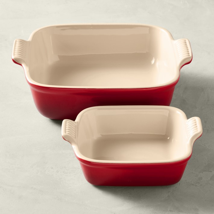 Le Creuset Heritage Stoneware Baker, Set of 2 | Williams-Sonoma