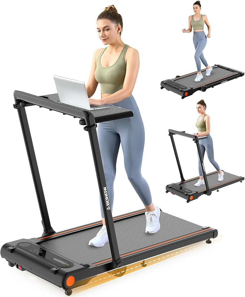 Walking Pad, Under Desk Treadmill with Incline for Home Office 2.5HP Portable Walking Treadmill w... | Amazon (US)