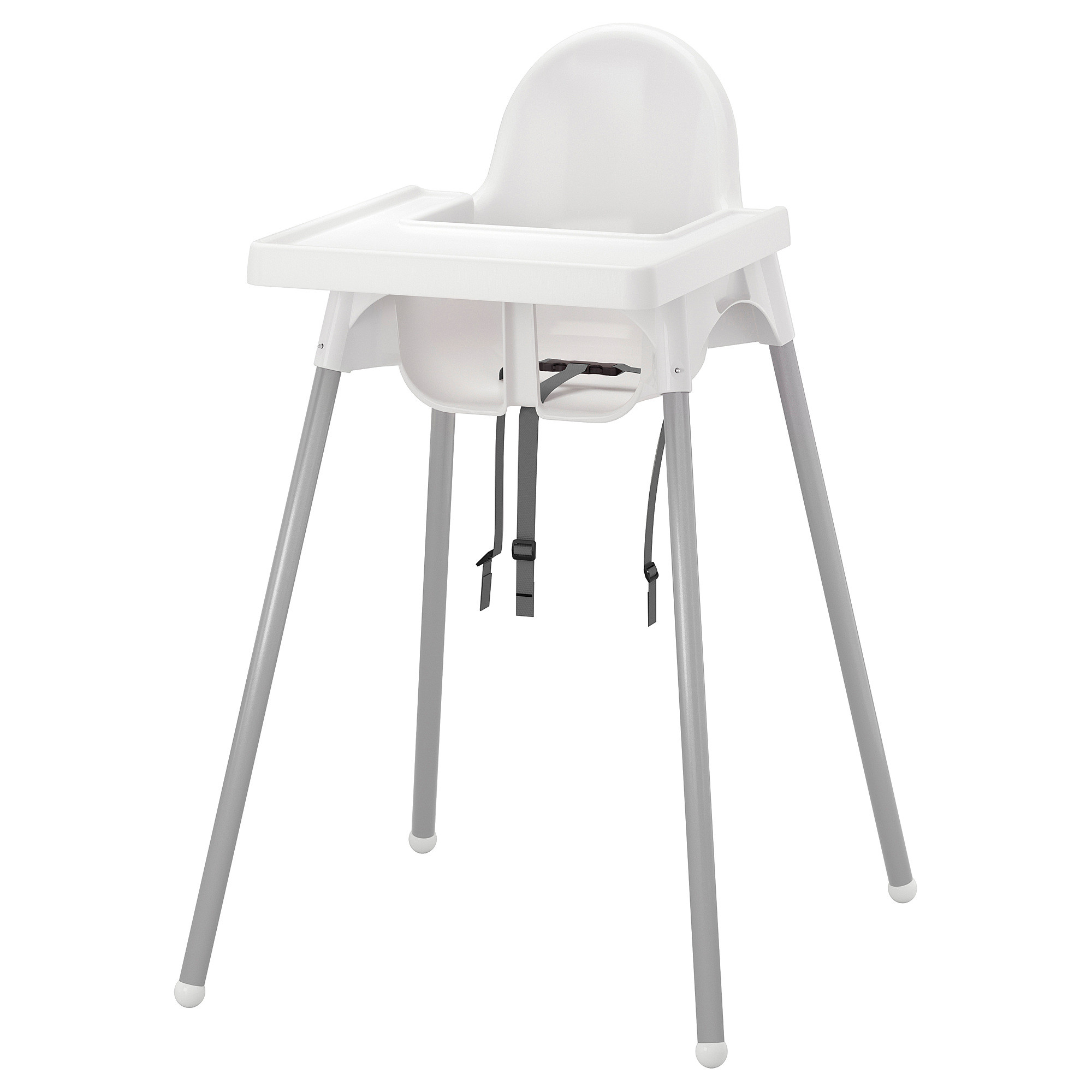 ANTILOP highchair with tray, white/silver-colour - IKEA Germany | IKEA (DE)