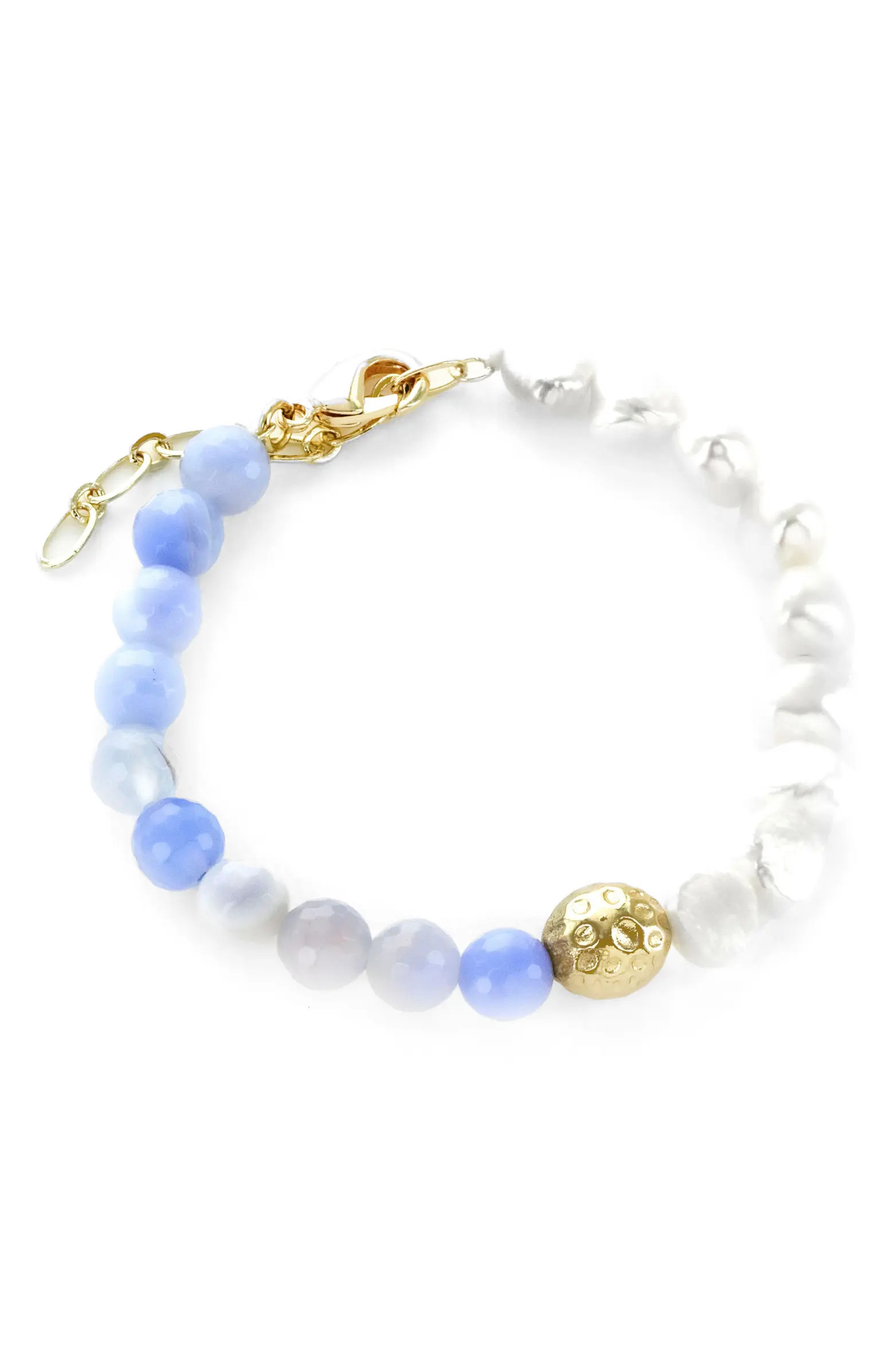 Blue Lace Beaded Bracelet | Nordstrom