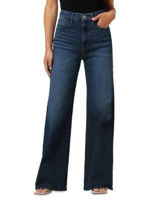 The Mia Petite High Rise Wide Leg Stretch Jeans in Exhale | Bloomingdale's (US)