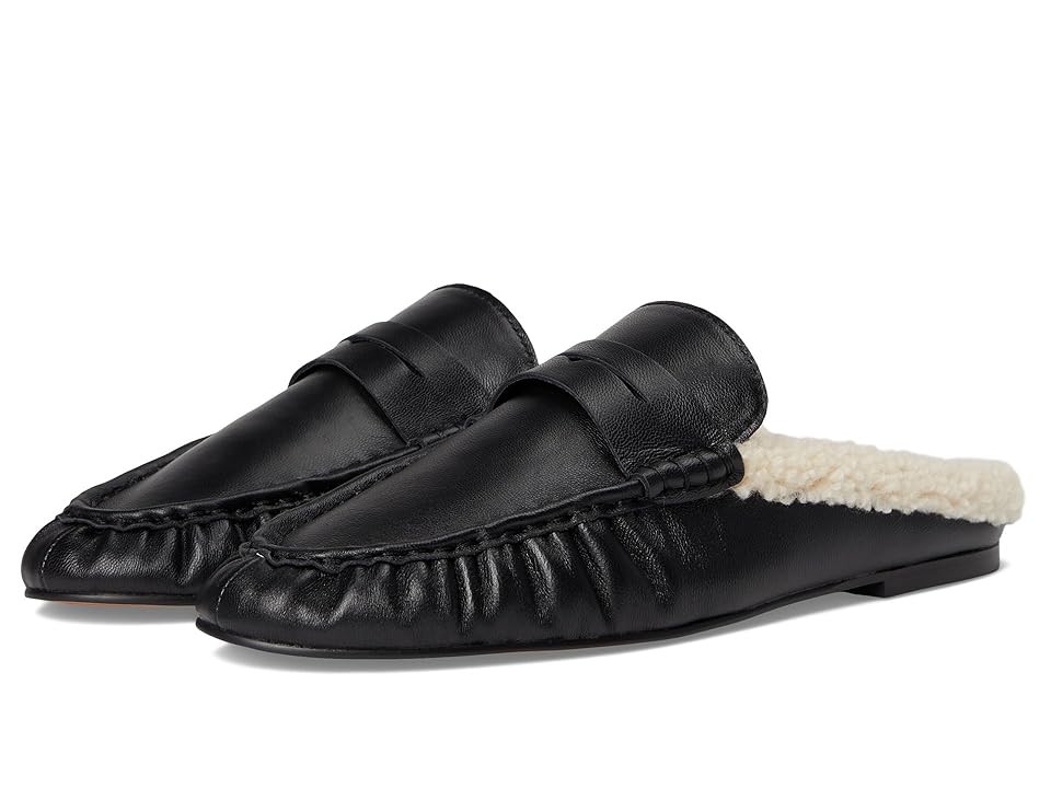 Steve Madden Rafe Women's Shoes Black Leather : 7.5 M, Suede | Zappos