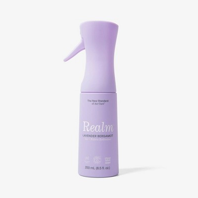 Realm Air + Fabric Spray Air Fresheners Lavender Bergamot - 8.5oz: Non-Powered, Liquid Spray | Target